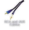RCA and AUX Cables